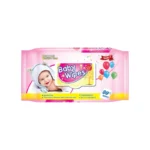 U Baby Wipes 80ct Pink