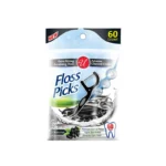 U Flossers 60pc Charcoal