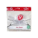 U Party World Cutlery Clear Forks 51ct